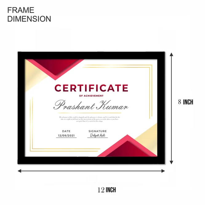 Corporate Achievements Certificate Frame (4) - Image 5